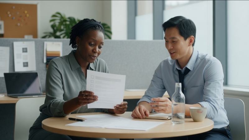 Accountability Check-In: Woman Reading Checklist (corrected)